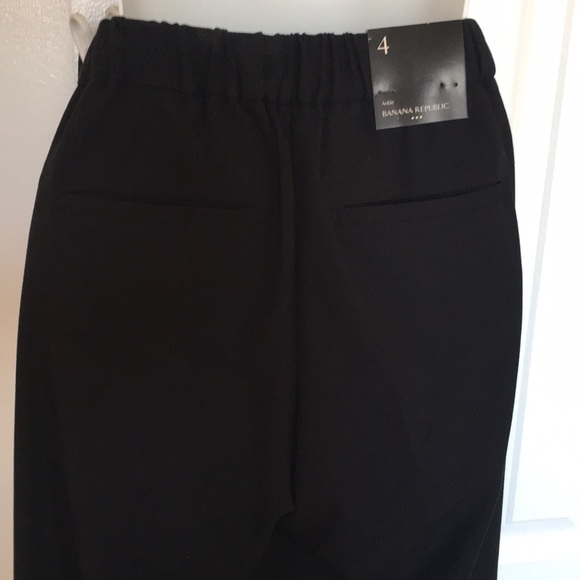 Banana Republic Black Ankle Dress Pants - Picture 4 of 8